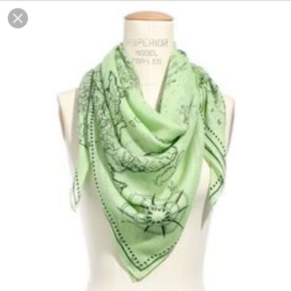 Madewell mapview storyteller scarf